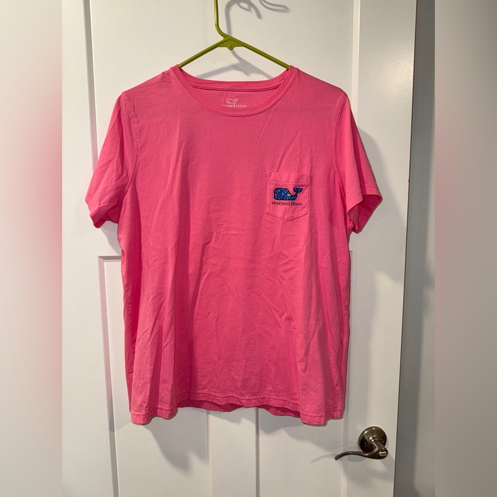 Vineyard Vines Pink Short Sleeve Tee